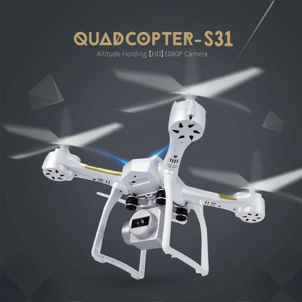 drones s31 quadcopter 2.4g 4ch 6-axis 1080p drone wifi fixed height camera one-button take-off voice operation gravity sensing
drones s31 quadcopter 2.4g 4ch 6-axis 1080p drone wifi fixed height camera one-button take-off voice operation gravity sensing