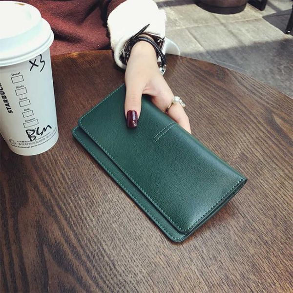 wallets europe and the united states simple ultra-thin long wallet female dermis 2021 temperament snap detent soft cowhide, Red;black
wallets europe and the united states simple ultra-thin long wallet female dermis 2021 temperament snap detent soft cowhide, Red;black