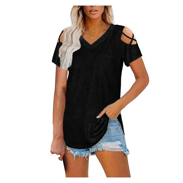 women's blouses & shirts black for femlae plus size 2021 summer women stitching v-neck short sleeve workout casual loose tees blouse, White
women's blouses & shirts black for femlae plus size 2021 summer women stitching v-neck short sleeve workout casual loose tees blouse, White