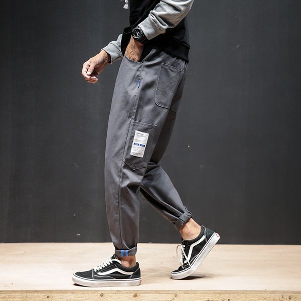 2021 fashion ankle-length skateboard high street hip hop pockets haren pants for man 1a0i, Black
2021 fashion ankle-length skateboard high street hip hop pockets haren pants for man 1a0i, Black