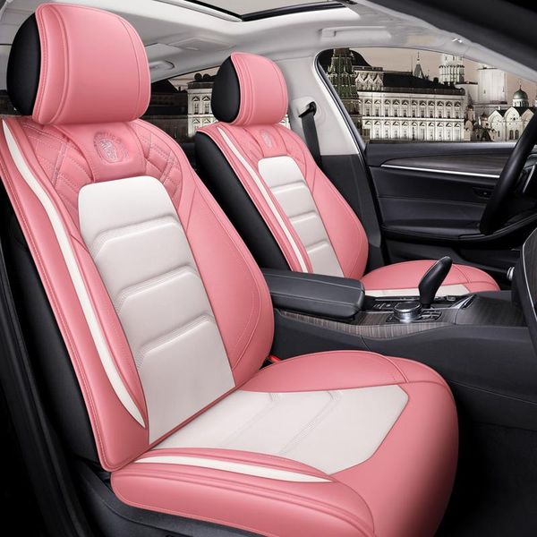 car seat covers for sedan suv durable leather universal full set five seaters cushion mat front and back cover pink one
car seat covers for sedan suv durable leather universal full set five seaters cushion mat front and back cover pink one