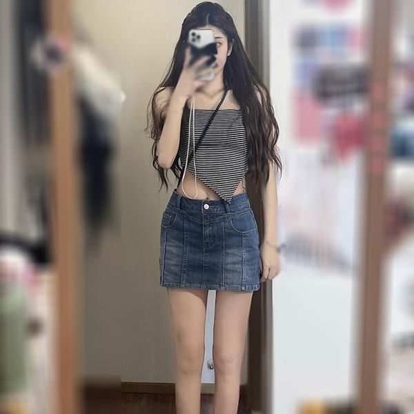 women's tanks & camis summer korean style fashion women all-match inside wear striped triangle design camisole vest, White
women's tanks & camis summer korean style fashion women all-match inside wear striped triangle design camisole vest, White