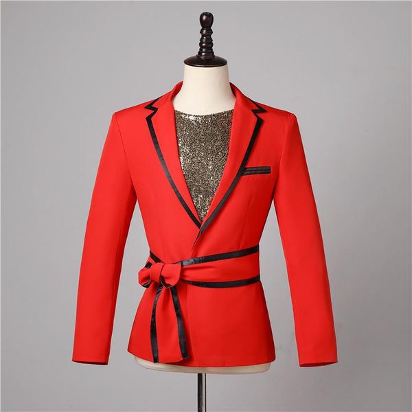 men's suits & blazers fashion casual red suit blazer pants two piece set bar nightclub costume male singer dance group stage performanc, White;black
men's suits & blazers fashion casual red suit blazer pants two piece set bar nightclub costume male singer dance group stage performanc, White;black