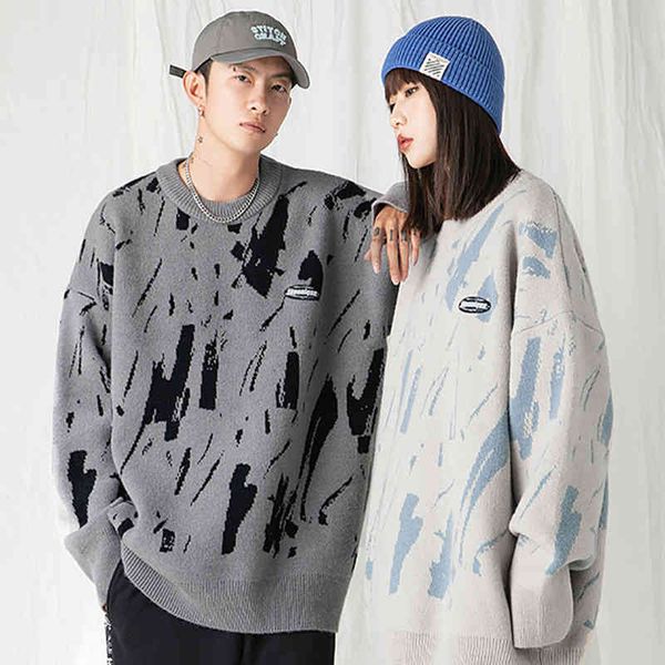 japane harajuku sweater winter mens cloth splash round neck pullovers knitted coupl hip hop loose fashion sweaters, Black
japane harajuku sweater winter mens cloth splash round neck pullovers knitted coupl hip hop loose fashion sweaters, Black