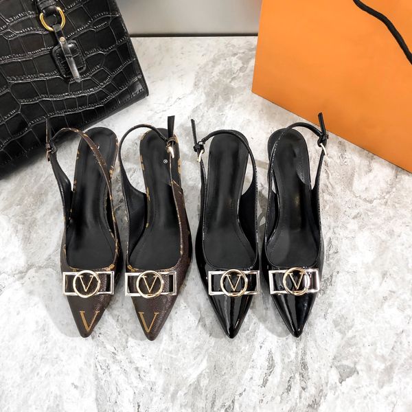 2022 luxury women's old flower slingback sandals pump metal v-mark pointed 7.5cm heel black and classic old flower size 35-40
2022 luxury women's old flower slingback sandals pump metal v-mark pointed 7.5cm heel black and classic old flower size 35-40