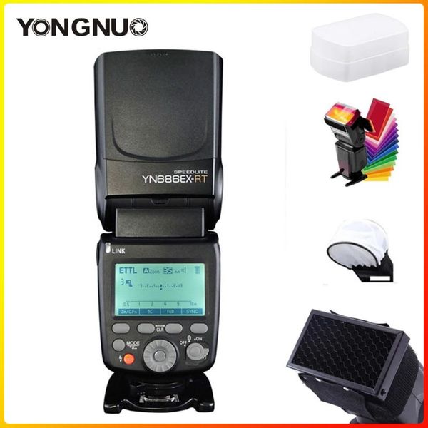 yongnuo yn686ex-rt 2000mah li-ion battery speedlite gn60 2.4g wireless hss 1/8000sl/m/multi flash light yn686 for dslr
yongnuo yn686ex-rt 2000mah li-ion battery speedlite gn60 2.4g wireless hss 1/8000sl/m/multi flash light yn686 for dslr