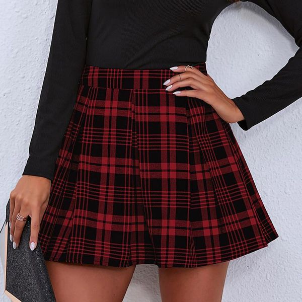 harajuku multicolor plaid pleated skirt women's layered lattice splicing pleated skirt high waist mini youth, Black
harajuku multicolor plaid pleated skirt women's layered lattice splicing pleated skirt high waist mini youth, Black