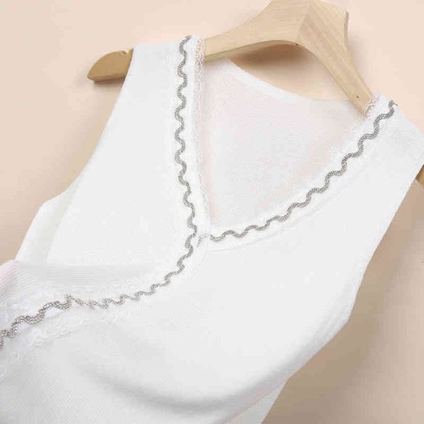 women's sweaters autumn beading lace patchwork tank women modis knitted sleeveless black white pink wl1p, White;black
women's sweaters autumn beading lace patchwork tank women modis knitted sleeveless black white pink wl1p, White;black