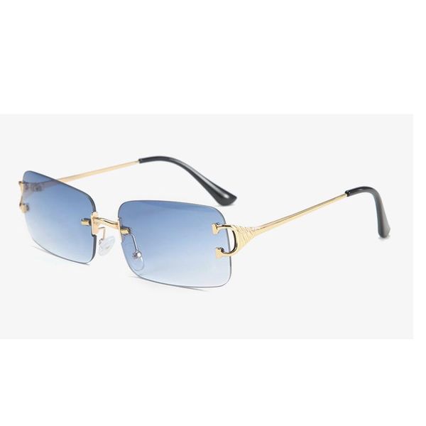 sunglasses blue rectangular rimless men metal fashion square sun glasses for women gradient lens frameless 2021 uv400, White;black
sunglasses blue rectangular rimless men metal fashion square sun glasses for women gradient lens frameless 2021 uv400, White;black