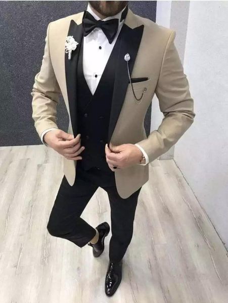 men's suits & blazers arrival khaki costume homme men wedding terno slim fit masculino tuxedo blazer groom prom business 3 pcs, White;black
men's suits & blazers arrival khaki costume homme men wedding terno slim fit masculino tuxedo blazer groom prom business 3 pcs, White;black