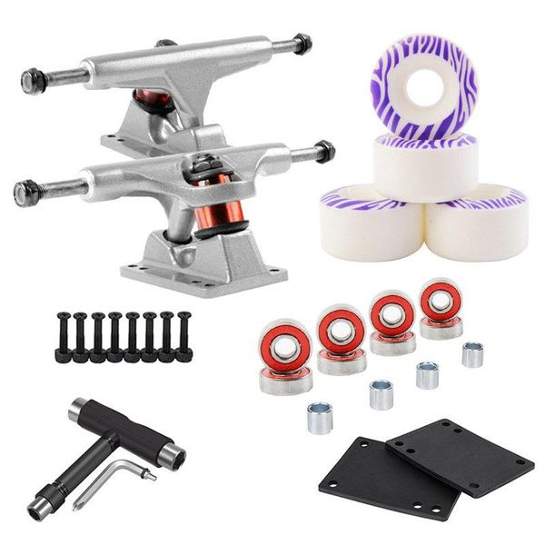 skateboarding professional skateboard trucks wheel combination 5inch bridge 52*32mm 100a wheels long board parts drop
skateboarding professional skateboard trucks wheel combination 5inch bridge 52*32mm 100a wheels long board parts drop