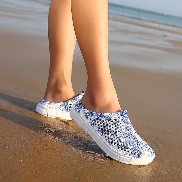 summer slides women beach slippers floral print breathable mesh shoes women's sandals flip flop massage slippers plus size, Black
summer slides women beach slippers floral print breathable mesh shoes women's sandals flip flop massage slippers plus size, Black