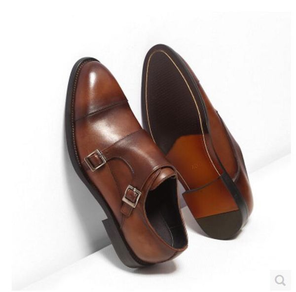 dress shoes 2021 mens single monk strap classic leather with buckle formal tuxedo suits men tan flats, Black
dress shoes 2021 mens single monk strap classic leather with buckle formal tuxedo suits men tan flats, Black