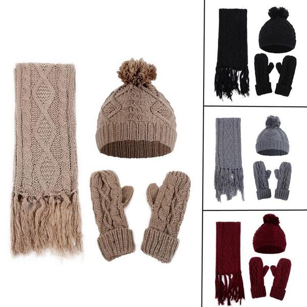 hats, scarves & gloves sets 3 pcs winter women's beanies caps knitted wool warm scarf thick windproof multi functional hat set girls fe, Blue;gray
hats, scarves & gloves sets 3 pcs winter women's beanies caps knitted wool warm scarf thick windproof multi functional hat set girls fe, Blue;gray