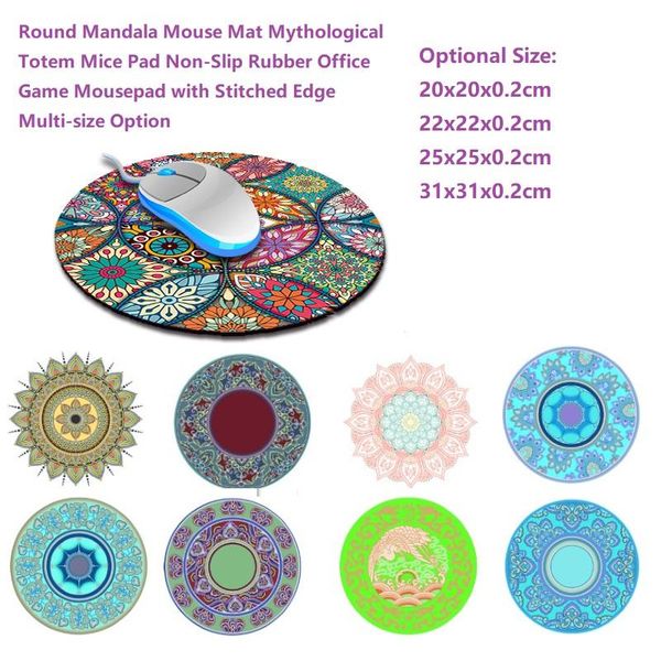 mouse pads & wrist rests round mandala mat mythological totem mice pad non-slip rubber office game mousepad with stitched edge multi-size op
mouse pads & wrist rests round mandala mat mythological totem mice pad non-slip rubber office game mousepad with stitched edge multi-size op
