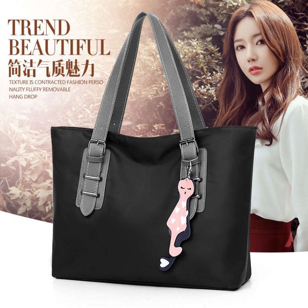 hbp fashion 2021 new women's single shoulder oxford cloth nylon student's commuting hand tote big bag
hbp fashion 2021 new women's single shoulder oxford cloth nylon student's commuting hand tote big bag