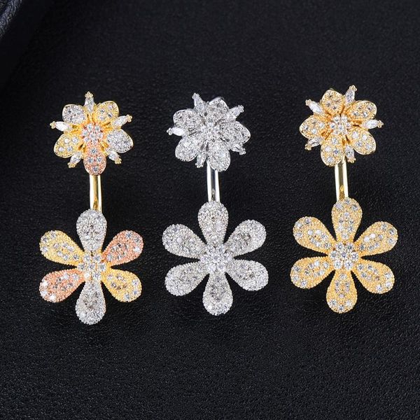 stud charms silver 925 cz original design fashion detachable flowers earrings for women girl wedding party jewelry gift, Golden;silver
stud charms silver 925 cz original design fashion detachable flowers earrings for women girl wedding party jewelry gift, Golden;silver