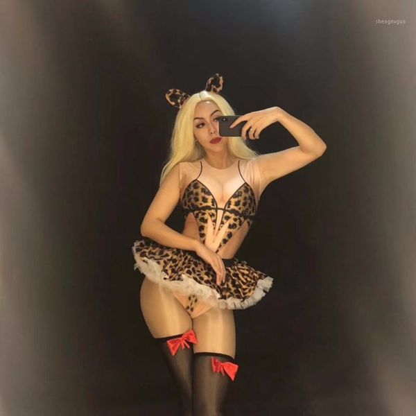 women's jumpsuits & rompers women rhinestones leopard pattern sleeveless stage costume cosplay party female celebrate outfit singer dan, Black;white
women's jumpsuits & rompers women rhinestones leopard pattern sleeveless stage costume cosplay party female celebrate outfit singer dan, Black;white