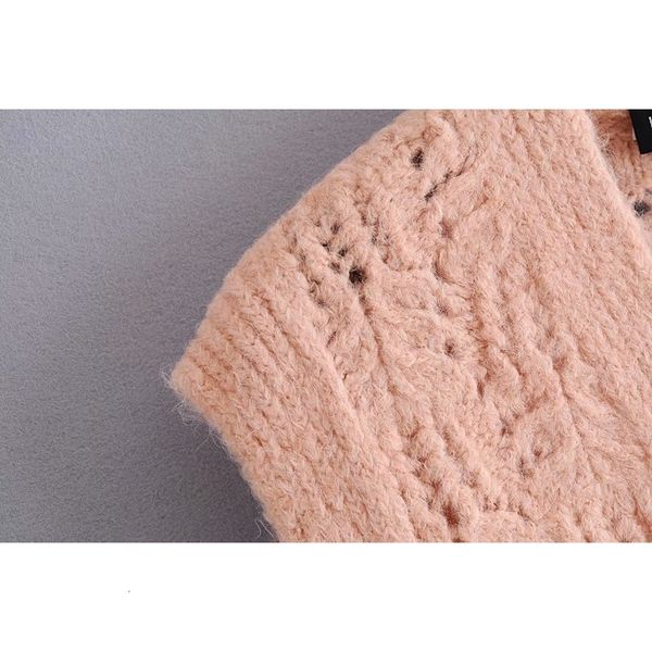 2021 new fashion knitted pink sweaters vest woman artificial jewelry button single breasted waistcoat female jacket hddb, White
2021 new fashion knitted pink sweaters vest woman artificial jewelry button single breasted waistcoat female jacket hddb, White
