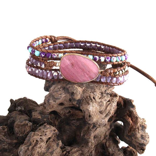 rh fashion leather armbander green/purple mixed natural stones charm 3 strands beaded wrap bracelets dropship, Golden;silver
rh fashion leather armbander green/purple mixed natural stones charm 3 strands beaded wrap bracelets dropship, Golden;silver