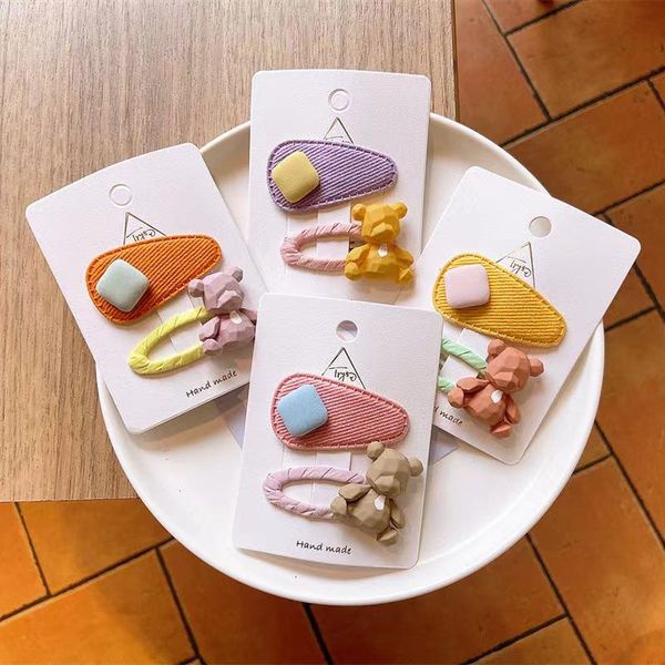 korean new cartoon acrylic bear hairpin square bb clip girl sweet cute hit color two piece suit hair accessories headdress, Slivery;white
korean new cartoon acrylic bear hairpin square bb clip girl sweet cute hit color two piece suit hair accessories headdress, Slivery;white