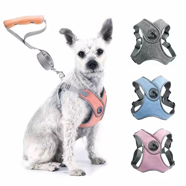 reflective collars dog harness and leash set for small mediu pet no pull dogs vest puppy pets pug french bulldog
reflective collars dog harness and leash set for small mediu pet no pull dogs vest puppy pets pug french bulldog