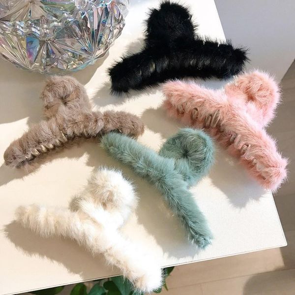 hair accessories plush ponytail clip fashion nice gift 1pcs bath clips korean style girl women crab clamp
hair accessories plush ponytail clip fashion nice gift 1pcs bath clips korean style girl women crab clamp