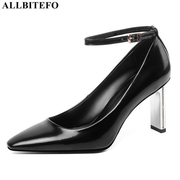 dress shoes allbitefo rhinestone heel design real genuine leather women heels thin fashion casual high, Black
dress shoes allbitefo rhinestone heel design real genuine leather women heels thin fashion casual high, Black