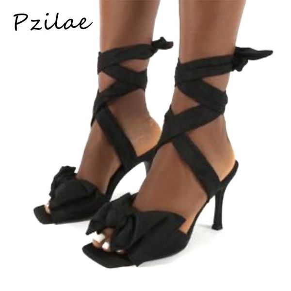 sandals pzilae black women thin high heels fashion butterfly-knot summer cross-tied peep toe women's shoes size 40
sandals pzilae black women thin high heels fashion butterfly-knot summer cross-tied peep toe women's shoes size 40