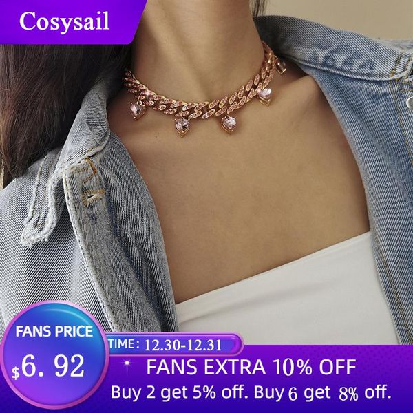 pendant necklaces cosysail shiny collier statement necklace for women 2021 miami curb cuban chain iced out rhinestone nightclub jewelry, Silver
pendant necklaces cosysail shiny collier statement necklace for women 2021 miami curb cuban chain iced out rhinestone nightclub jewelry, Silver
