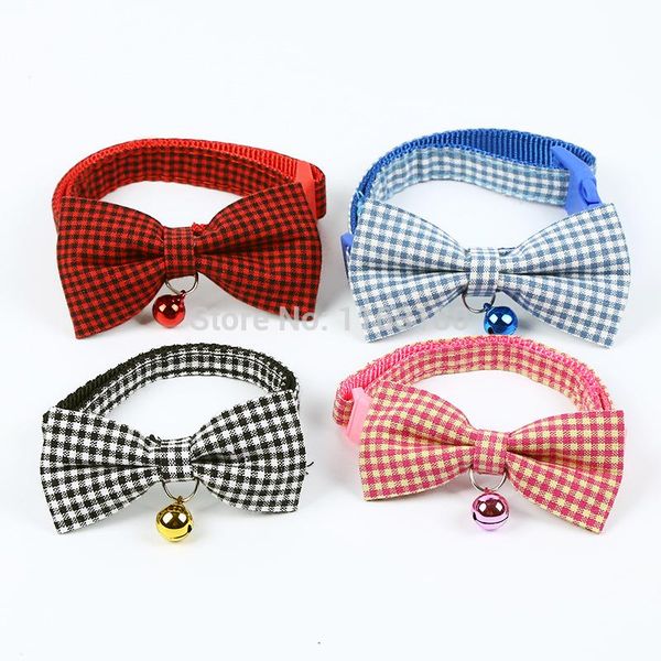 36 pcs/lot plaid dog collar with bowtie puppy adjustable bowknot collars for small medium dogs cats gift
36 pcs/lot plaid dog collar with bowtie puppy adjustable bowknot collars for small medium dogs cats gift