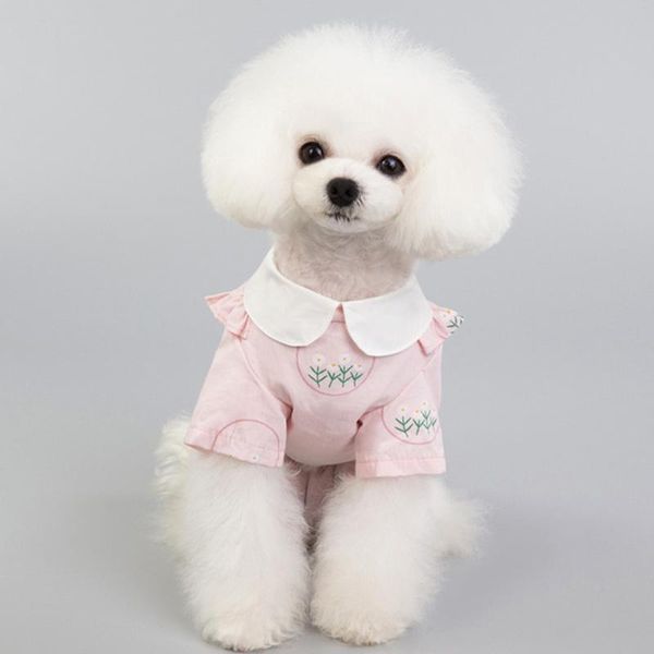dog apparel printed lace clothes summer pet puppy cat lapel t-shirt cotton for small chihuahua teddy jj50747
dog apparel printed lace clothes summer pet puppy cat lapel t-shirt cotton for small chihuahua teddy jj50747