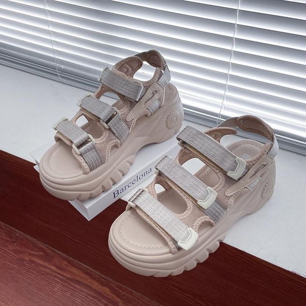 sandals women's 2021 summer thick-soled heighten outdoor open-toe comfortable casual shoes, Black
sandals women's 2021 summer thick-soled heighten outdoor open-toe comfortable casual shoes, Black