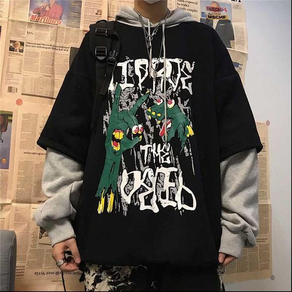 2021 brand fun designer couple shark women thick hoodie fashion men sports street wear skateboard sweatshirt pull, Black
2021 brand fun designer couple shark women thick hoodie fashion men sports street wear skateboard sweatshirt pull, Black