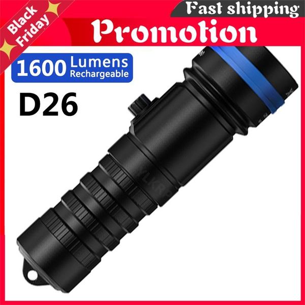 flashlights torches d26 1600 diving cree xhp35-hi d4 lumen beam distance 432 meter magnetic switch torch 100 depth
flashlights torches d26 1600 diving cree xhp35-hi d4 lumen beam distance 432 meter magnetic switch torch 100 depth
