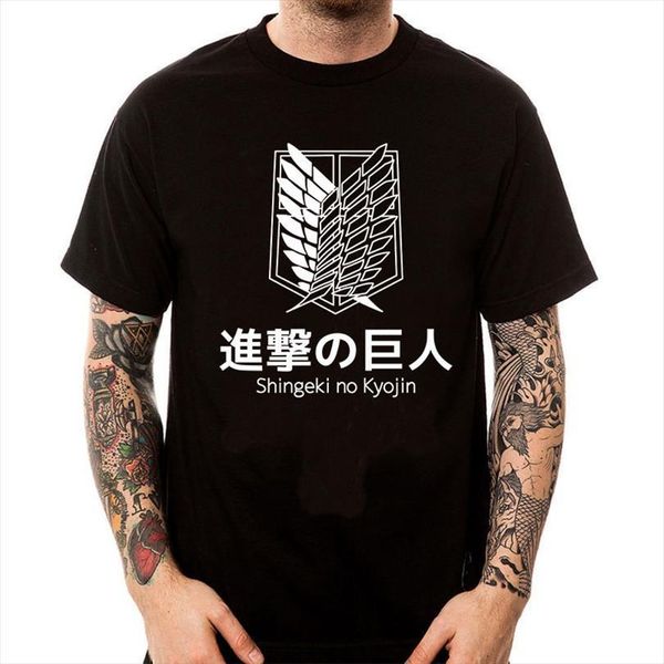 japanese anime attack on men t shirt titan graphic manga shingeki no kyojin cool streetwear tees male, White;black
japanese anime attack on men t shirt titan graphic manga shingeki no kyojin cool streetwear tees male, White;black