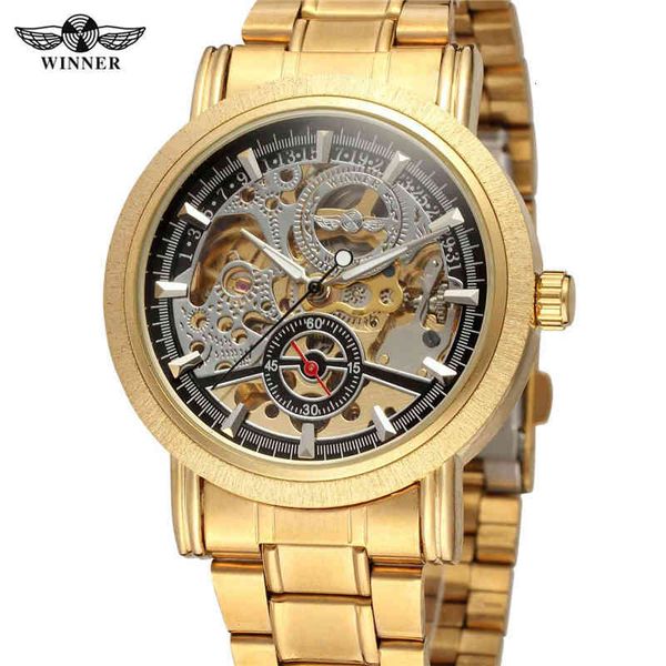 human watches automatic mechanical winnaar skeleton brand luxury men polshorlogie steel band sport military men's clock 0152, Slivery;brown
human watches automatic mechanical winnaar skeleton brand luxury men polshorlogie steel band sport military men's clock 0152, Slivery;brown