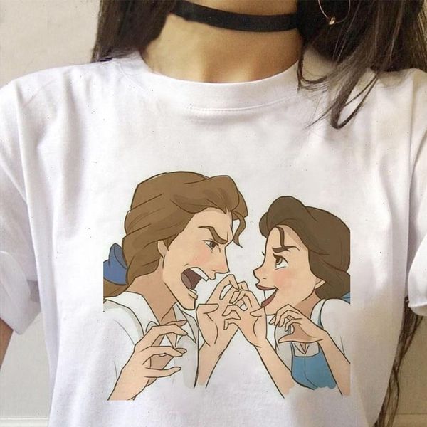 prince and princess romantic love kawaii printed women t shirt cartoon harajuku vogue summer new girls t shirt, White
prince and princess romantic love kawaii printed women t shirt cartoon harajuku vogue summer new girls t shirt, White