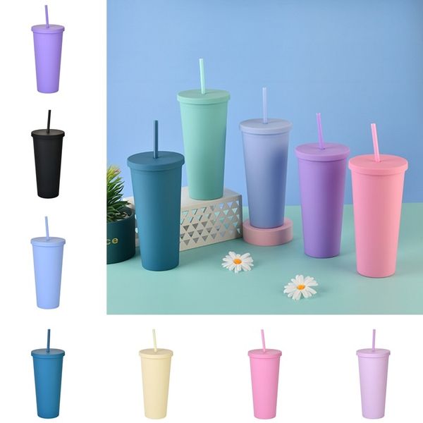 new 12 colors drinkware double-deck plastic straw cups coffee cup 22oz straight cup plastic mugs zc067
new 12 colors drinkware double-deck plastic straw cups coffee cup 22oz straight cup plastic mugs zc067