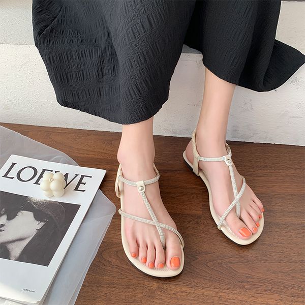 gladiator sandals 2021 summer flat shoes fashion bohemia sandals bling beige black sandels for women
gladiator sandals 2021 summer flat shoes fashion bohemia sandals bling beige black sandels for women