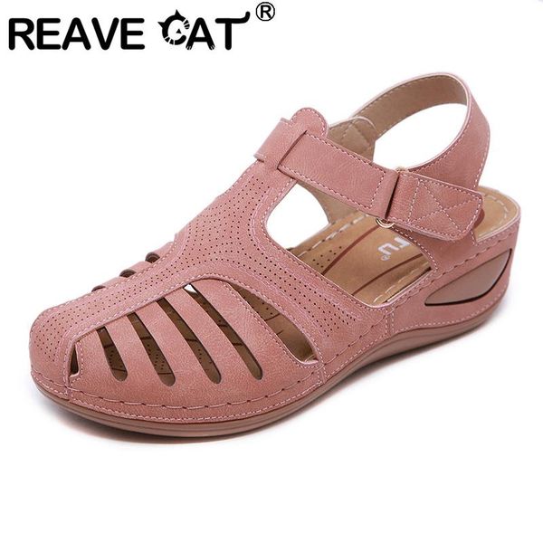 sandals reave cat 2021 women round toe 5.5cm wedge heels buckle classic colorful stylish soft big size 44 casual a3615, Black
sandals reave cat 2021 women round toe 5.5cm wedge heels buckle classic colorful stylish soft big size 44 casual a3615, Black