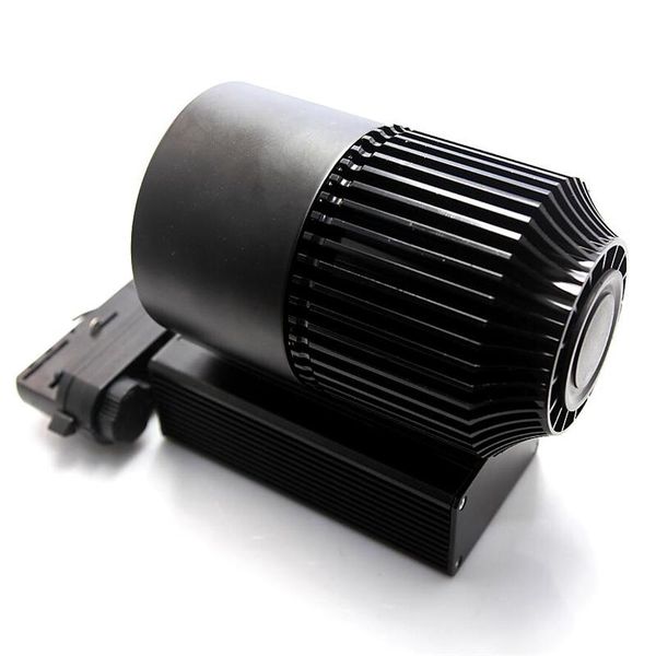 led lamps 20w 30w 35w cob track light ac85v-265v aluminum ceiling rail lighting spot lights