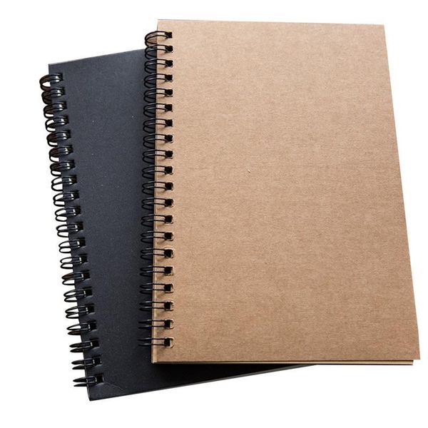 2pcs vintage kraft paper notebook diy spiral coil sketchbook painting drawing notepad notebook stationery school supplies gift, Purple;pink
2pcs vintage kraft paper notebook diy spiral coil sketchbook painting drawing notepad notebook stationery school supplies gift, Purple;pink