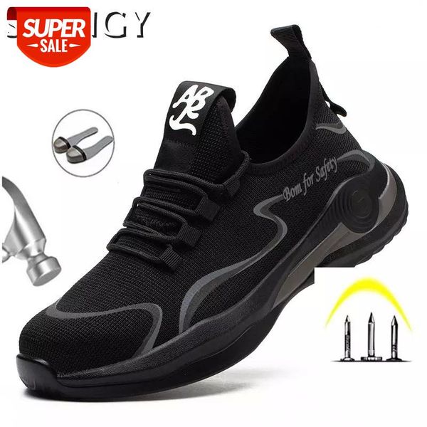 2020 mens safety work shoes steel toe breathable working shoes man lightweight protective puncture proof sneakers men anti smash #qv87
2020 mens safety work shoes steel toe breathable working shoes man lightweight protective puncture proof sneakers men anti smash #qv87