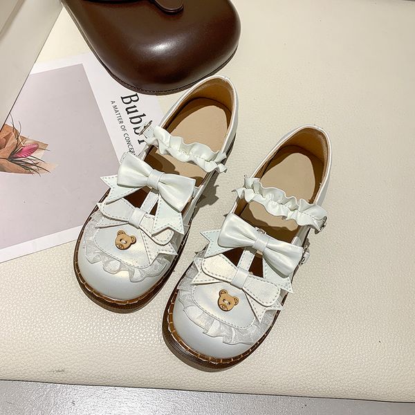 bowknot bear lac sweet kawaii girls tea japanese party cosplay nice anime lolita women's shoes harujuku jk uniform apartments q16g, Black
bowknot bear lac sweet kawaii girls tea japanese party cosplay nice anime lolita women's shoes harujuku jk uniform apartments q16g, Black