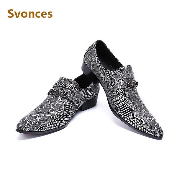 dress shoes chaussure homme serpentine breathable designer brand metal toe man fashion dressing genuine leather mens casual size, Black
dress shoes chaussure homme serpentine breathable designer brand metal toe man fashion dressing genuine leather mens casual size, Black