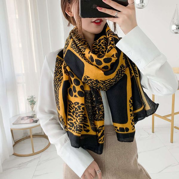 designer scarf women's winter cotton hemp holiday plaid new leopard cape fashion, Blue;black
designer scarf women's winter cotton hemp holiday plaid new leopard cape fashion, Blue;black