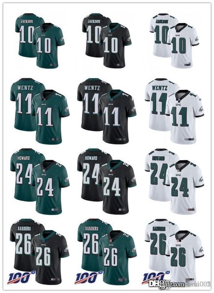 men women youth philadelphia eagles 11 carson wentz 26 miles sanders 10 desean jackson 24 howard black green football jersey, Black;red
men women youth philadelphia eagles 11 carson wentz 26 miles sanders 10 desean jackson 24 howard black green football jersey, Black;red