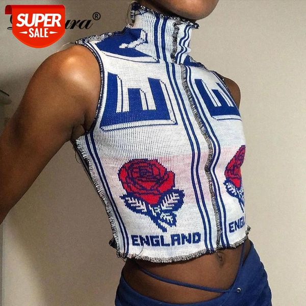dulzura ribbed letter floral print patchwork women knitted crop tanks turtleneck bodycon streetwear autumn winter club #a48p, White
dulzura ribbed letter floral print patchwork women knitted crop tanks turtleneck bodycon streetwear autumn winter club #a48p, White