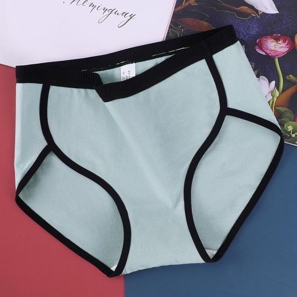 women's mid waist cotton panties seamless patchwork briefs breathable simple female underwear underpants intimates 4018, Black;pink
women's mid waist cotton panties seamless patchwork briefs breathable simple female underwear underpants intimates 4018, Black;pink